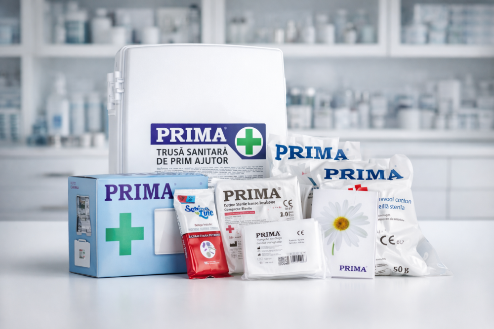 Trusă sanitară fixă PRIMA conformă Ordin 427/2002